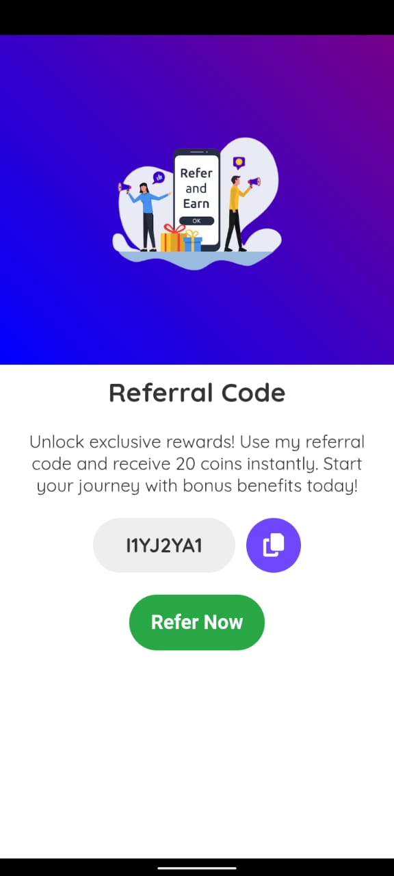 Rewards Screen